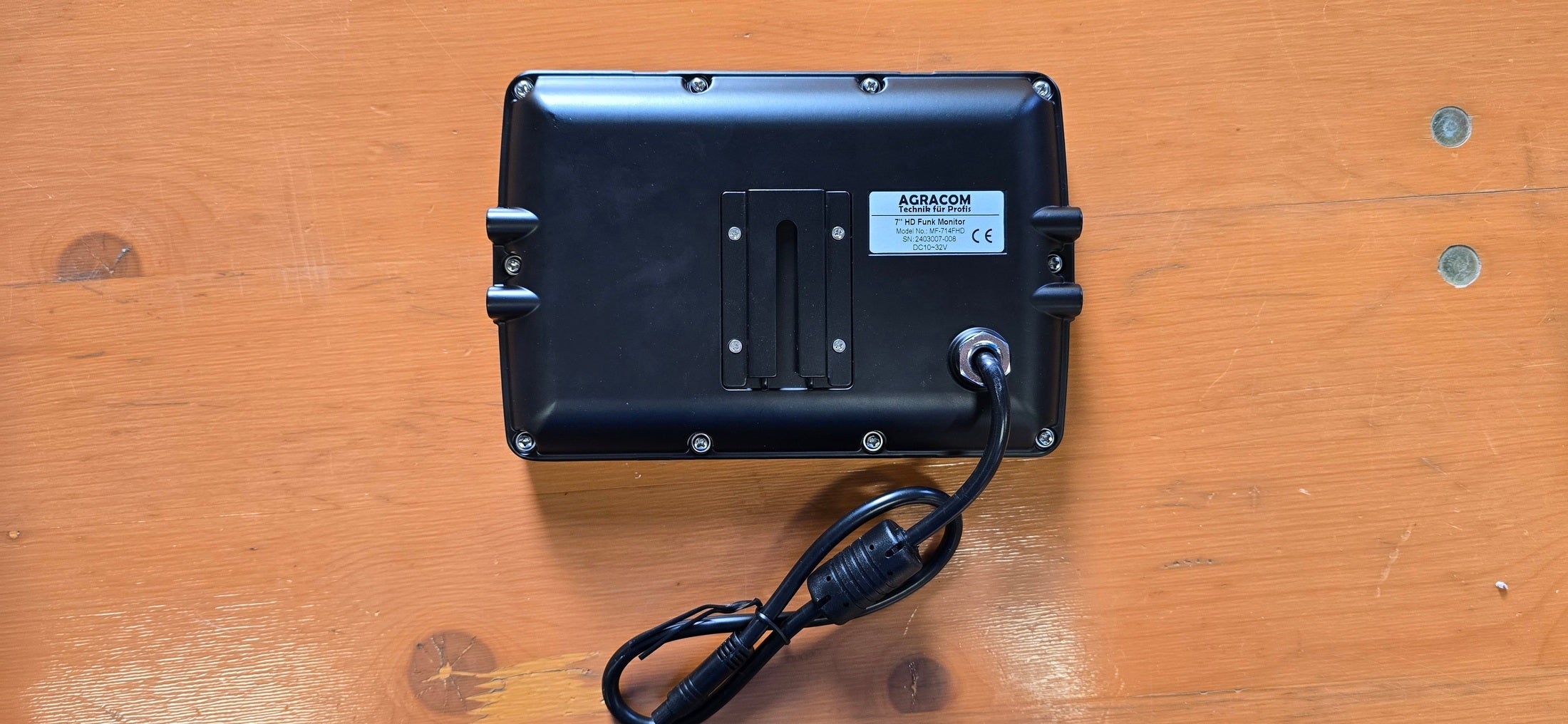 AGRACOM HD 4-Kanal Funk-Monitor – Outdoor