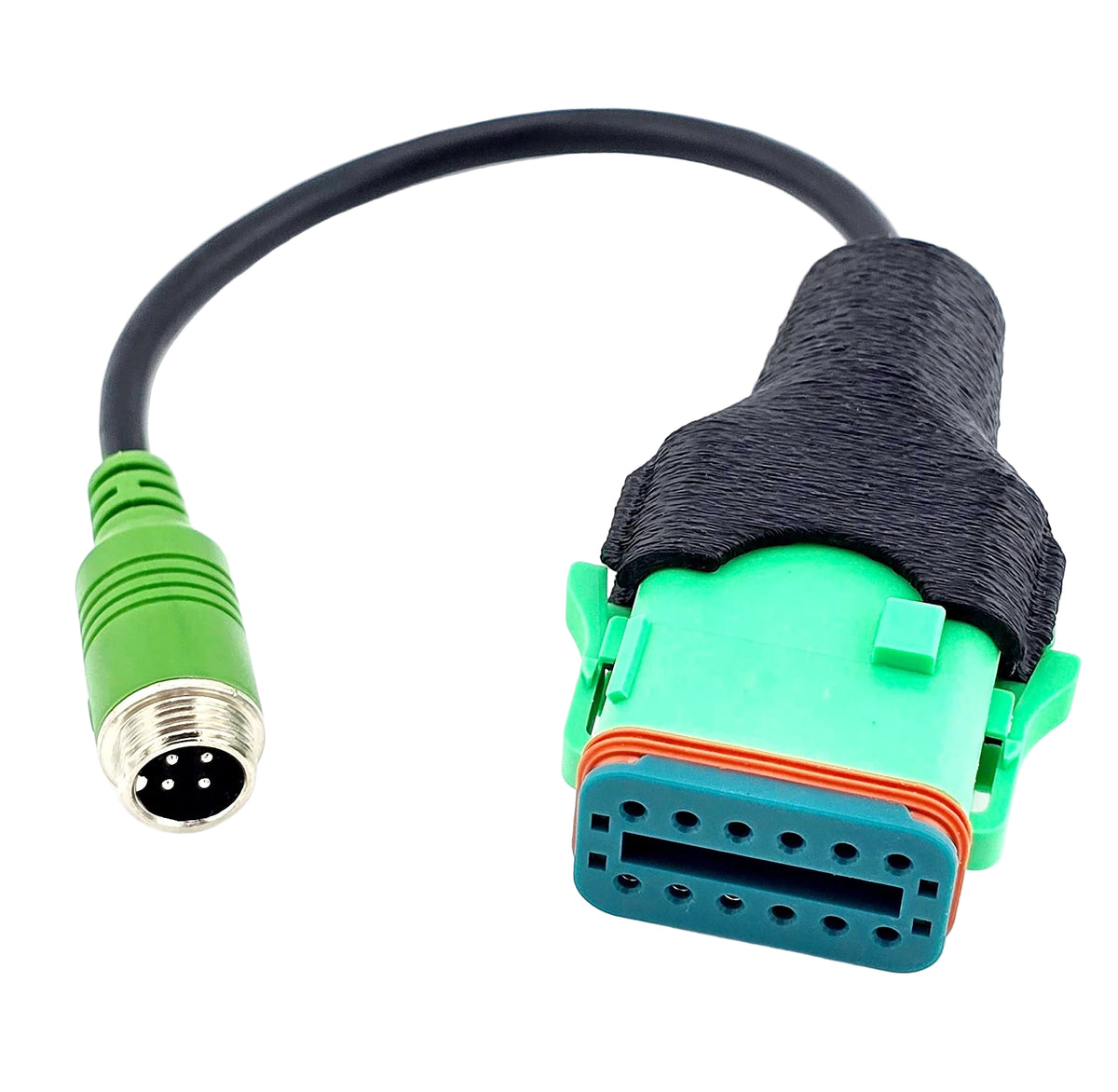 ISOBUS CCI 1200 Kamera Adapterkabel für 4 Pin Kamera zum Anschluss an ISOBUS Terminal 12 Pin - AGRACOM