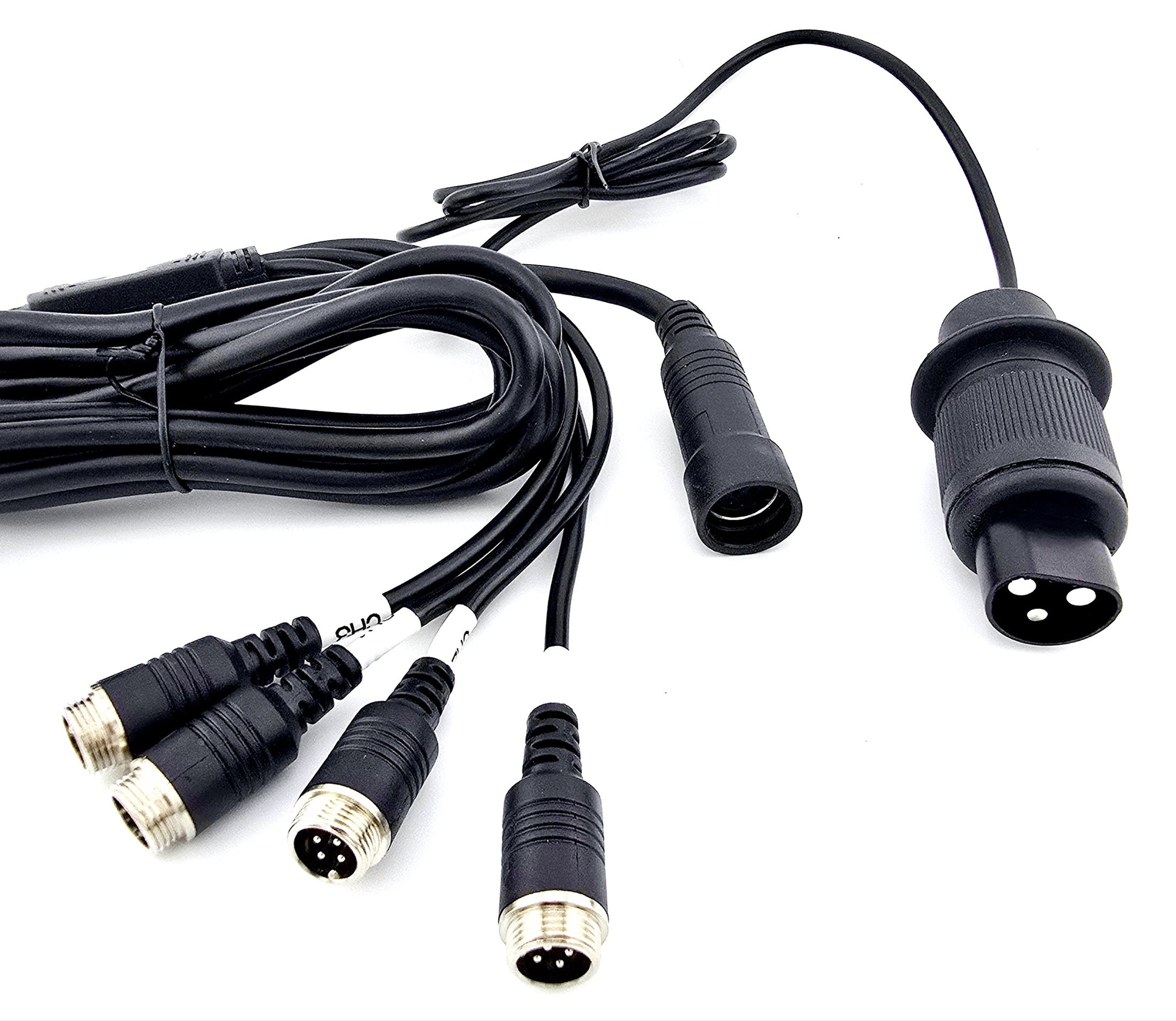 AGRAR Monitor Anschlusskabel mit 3 Pol.-Stecker