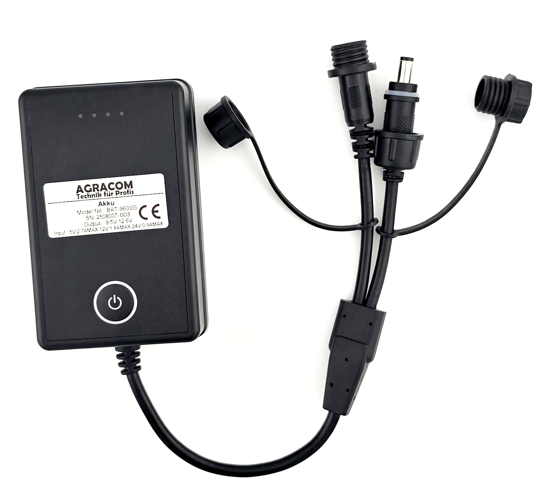 AGRACOM Akku für Funkkamera mit G-Sensor - AGRACOM