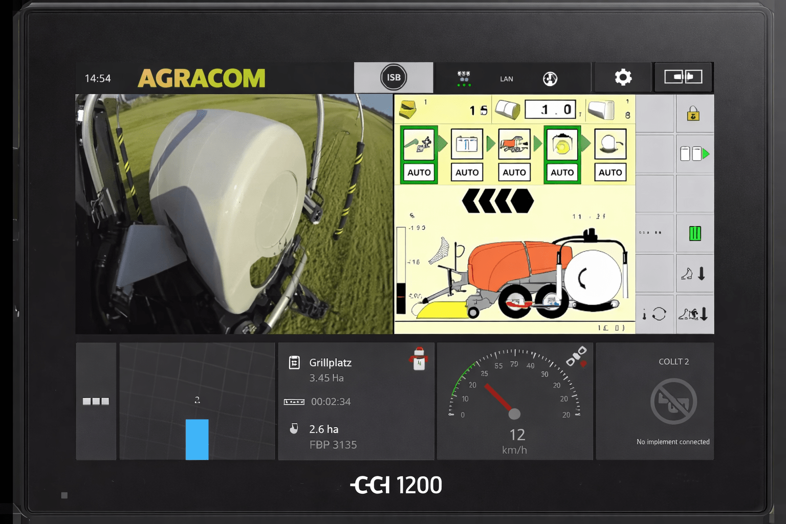 ISOBUS CCI 800 - 1200 Kamera Set
