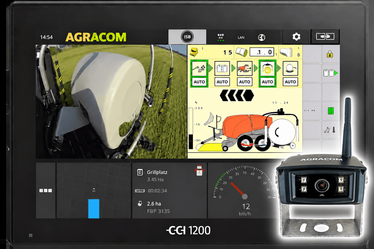 ISOBUS CCI 800 - 1200 Funk-Kamera Set