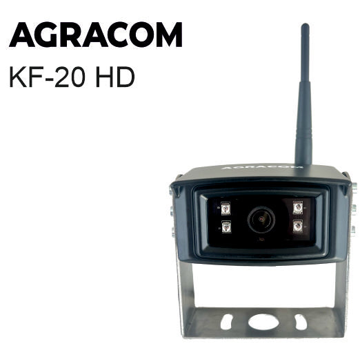 7" Profi-HD KI Funk Kamerasystem 2x HD Funk Kamera - AGRACOM