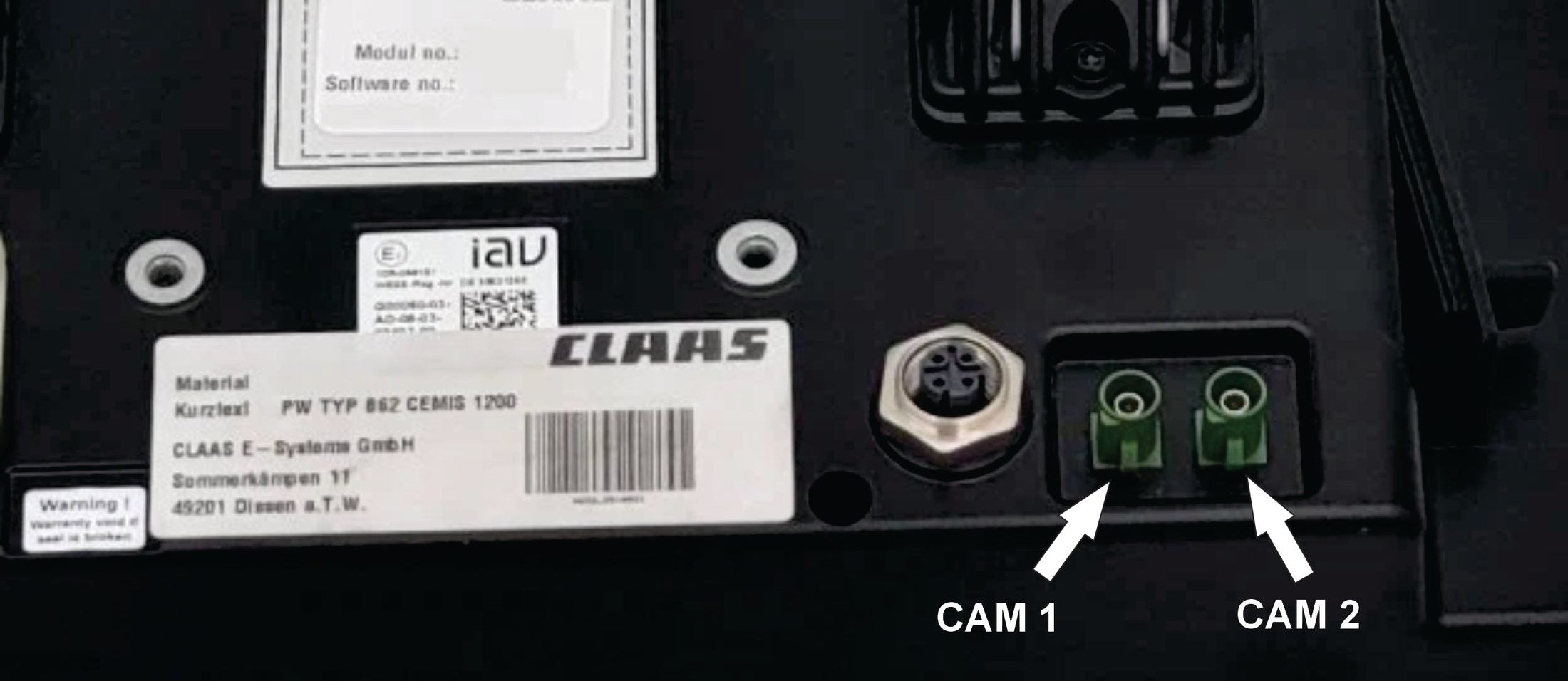 Claas Cebis Adapterkabel