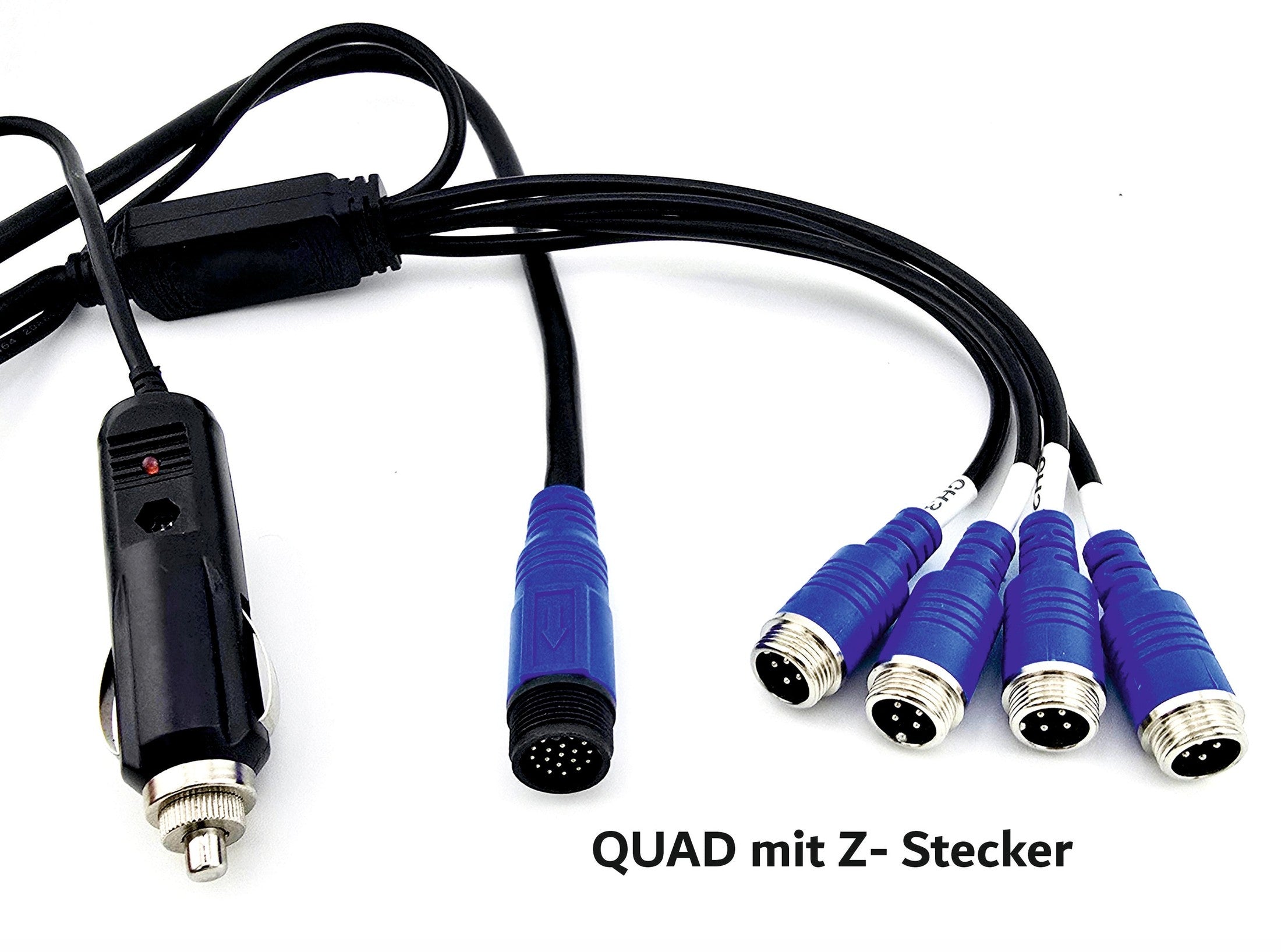 9" AHD Kamerasystem QUAD mit 1x HD Kamera