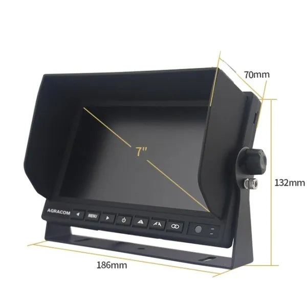 7" AHD Funk Monitor - AGRACOM