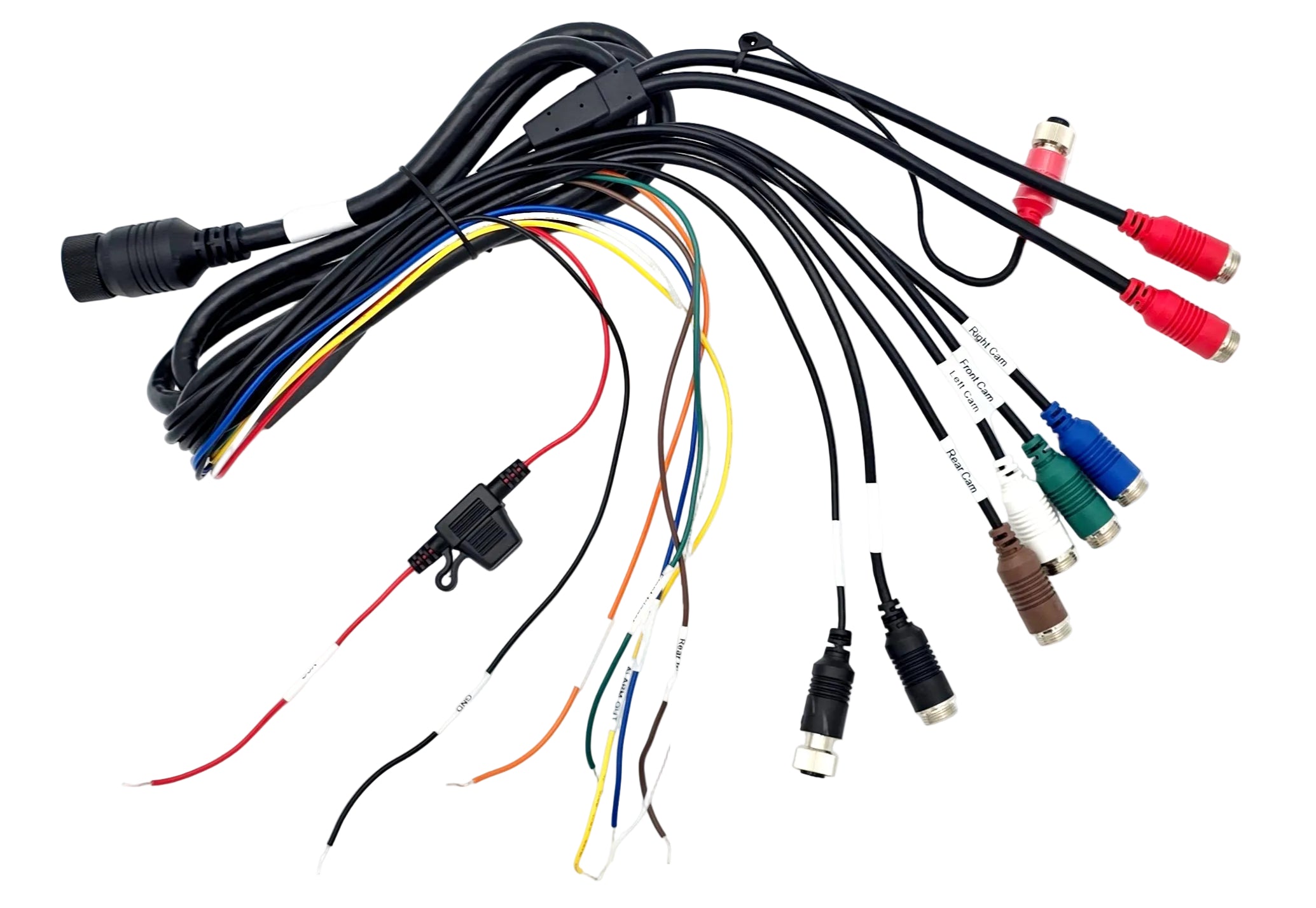 10" 360 Grad System mit 4 Kameras