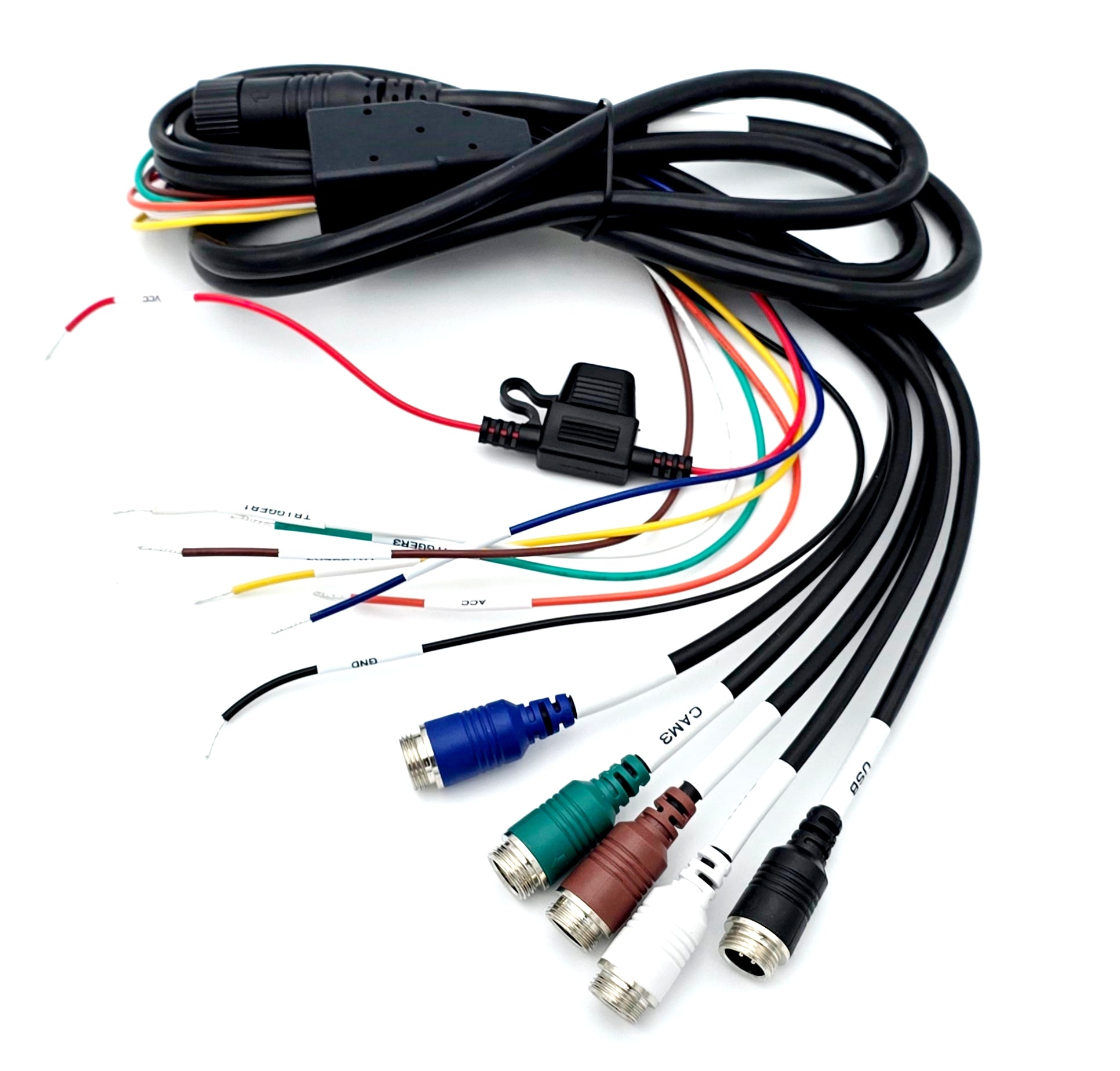Profi-KI Monitor Anschlusskabel mit offenem Ende+Trigger