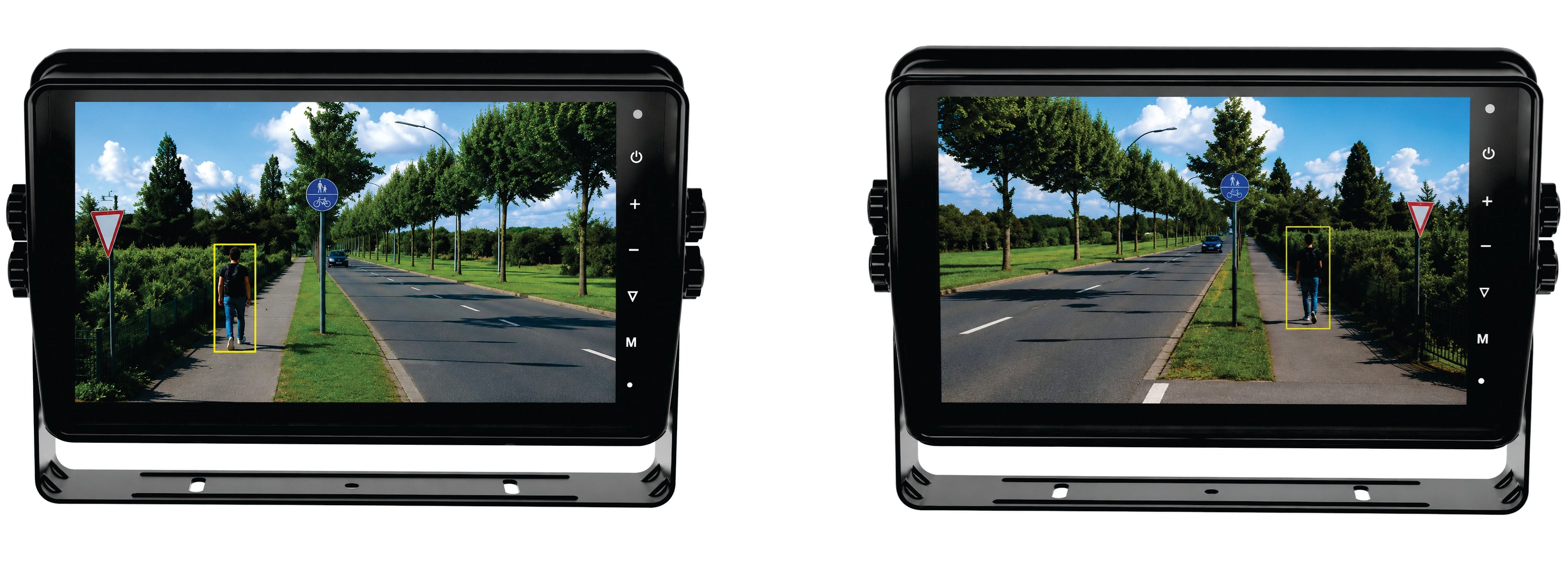 AGRACOM QuerCam AI Kamerasystem mit 2 Monitore