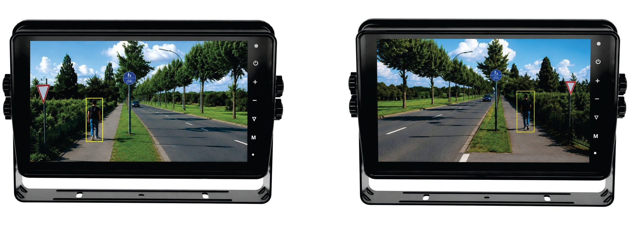 AGRACOM QuerCam AI Kamerasystem mit 2 Monitore