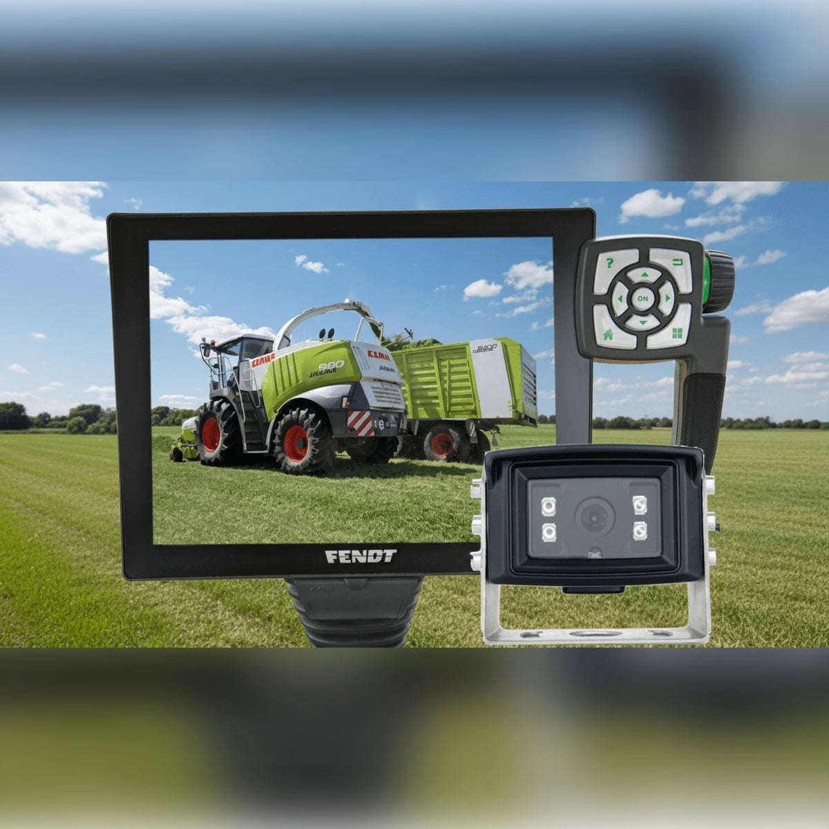 Fendt Kamera Set (Analog) – Monitor mit AGRACOM Kamera