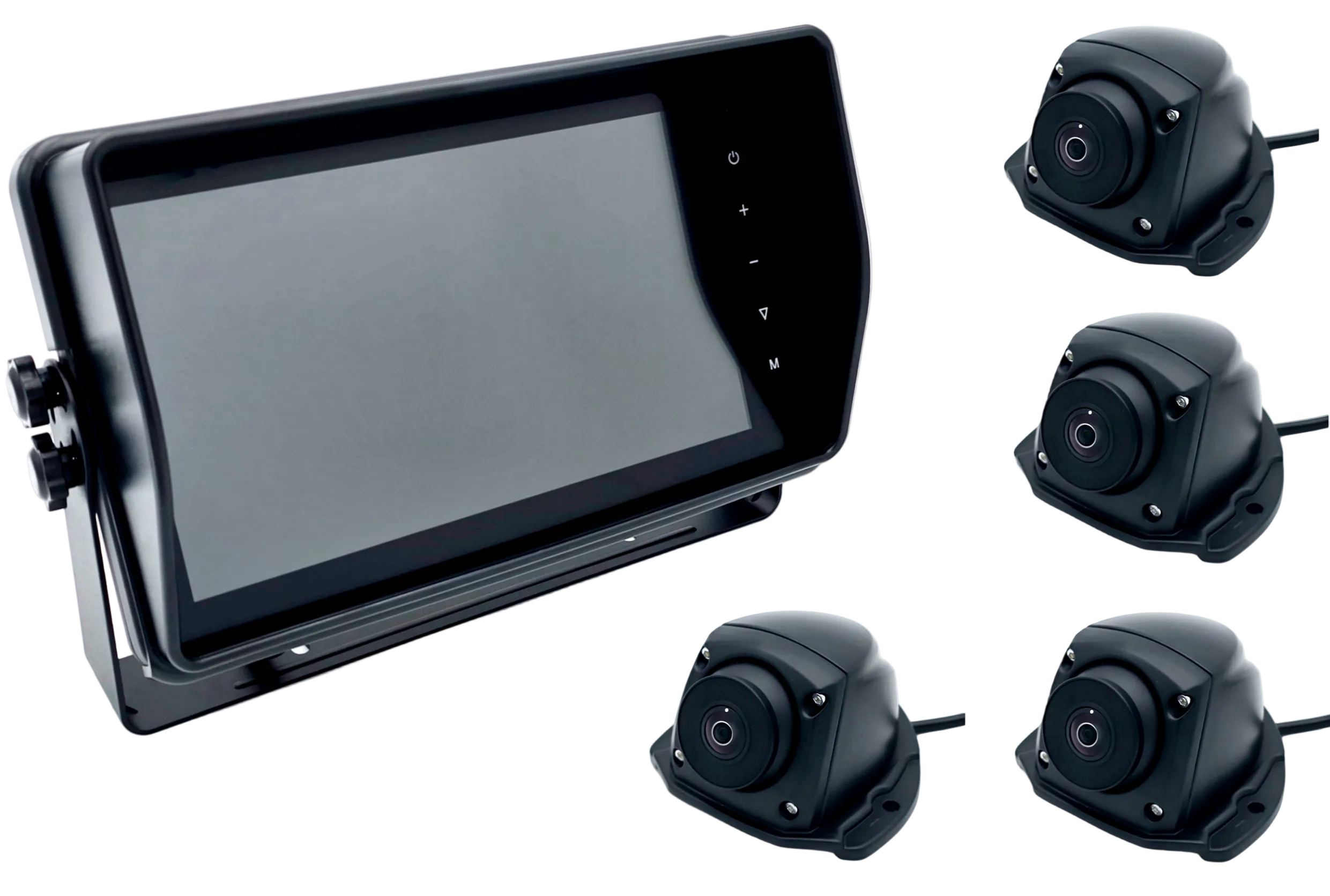 10" 360 Grad System mit 4 Kameras