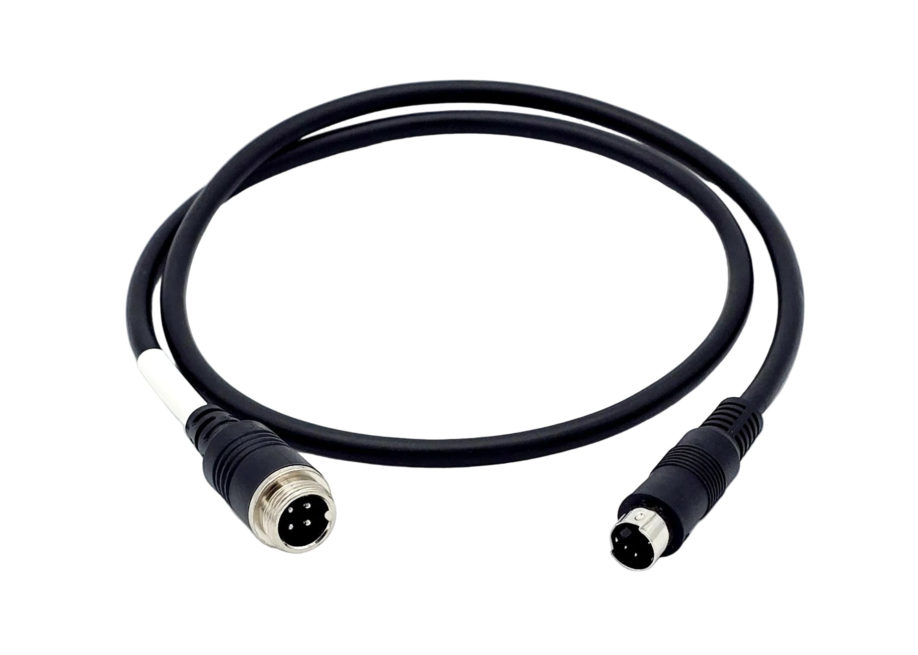 Kamera an MOTEC & Brigade ELITE Monitor Adapterkabel 4 Pin Mini DIN Stecker auf 4 Pin Stecker AC-020