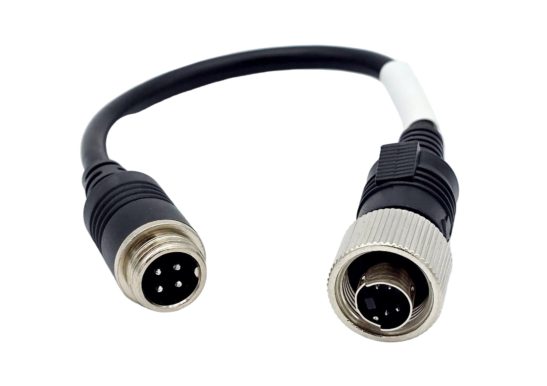 Kamera an Rosho & Brigade ELITE & Motec & Deutz Monitor Adapterkabel 4 Pin Mini DIN Stecker auf 4 Pin Stecker AC-006