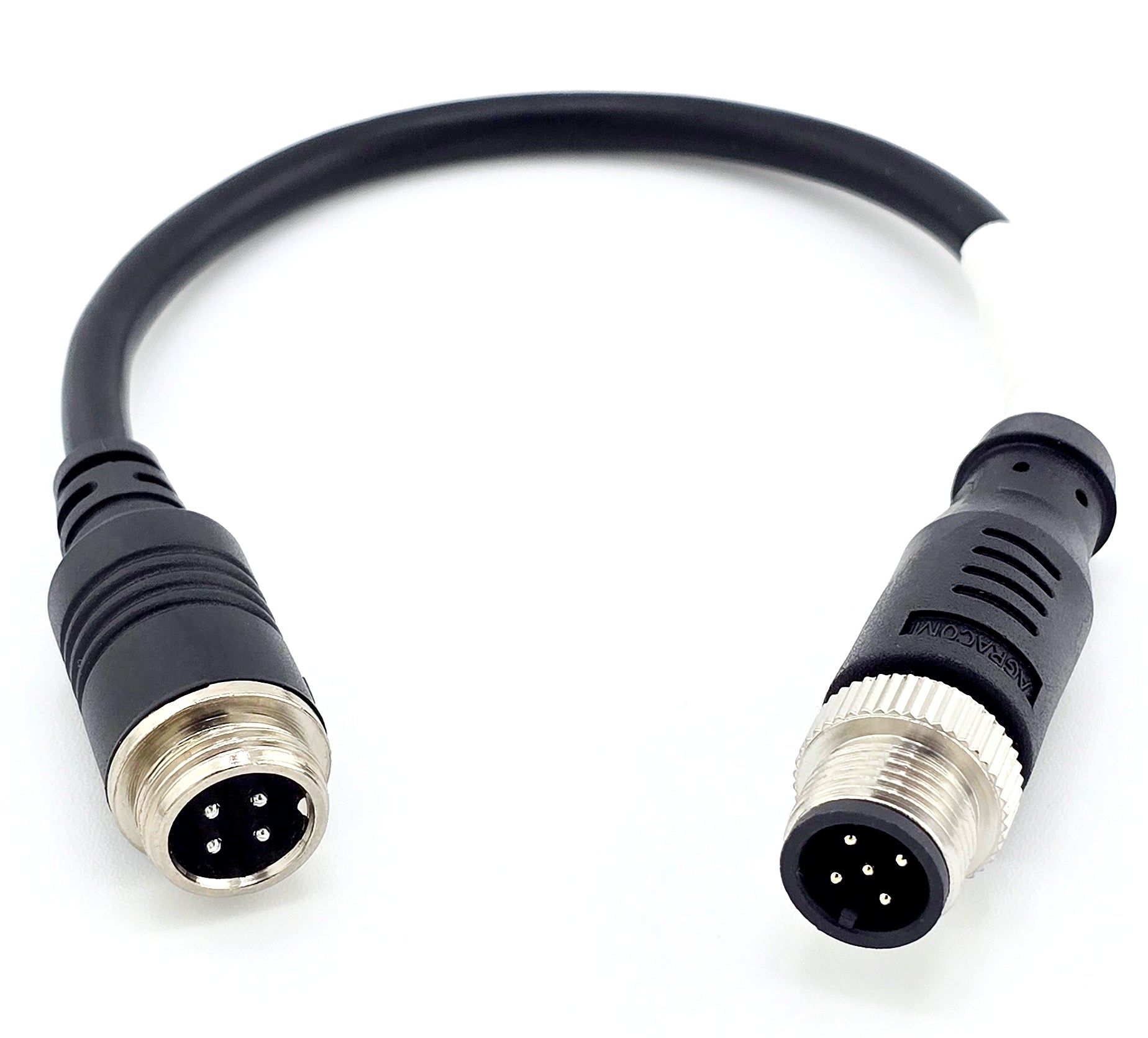 Claas & Müller & Amazone Amatron 4 ISOBUS Terminal Rückfahrkamera Adapterkabel 5 Pin auf 4 Pin - AGRACOM