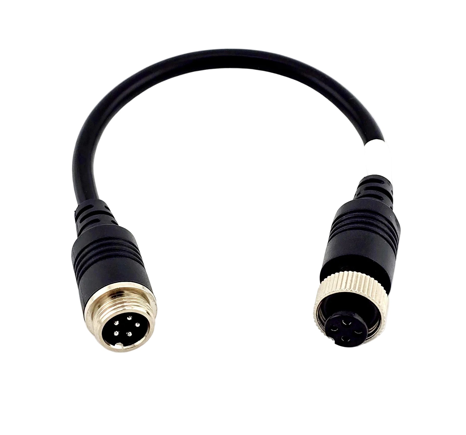 GX12 5 Pin LUIS auf GX12 4 Pin Standard Adapterkabel
