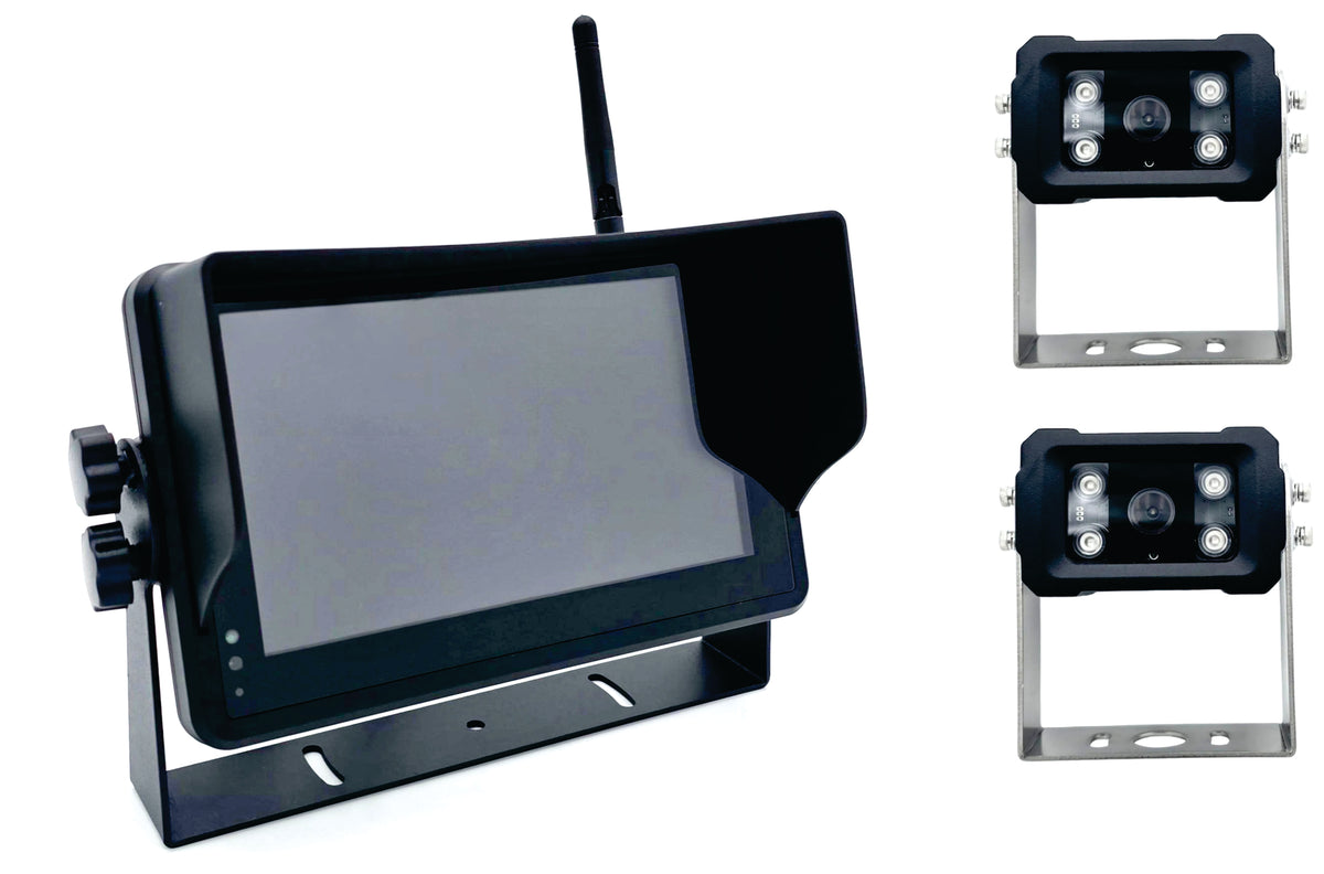7" Vision HD Funk Kamerasystem mit 2x Kamera