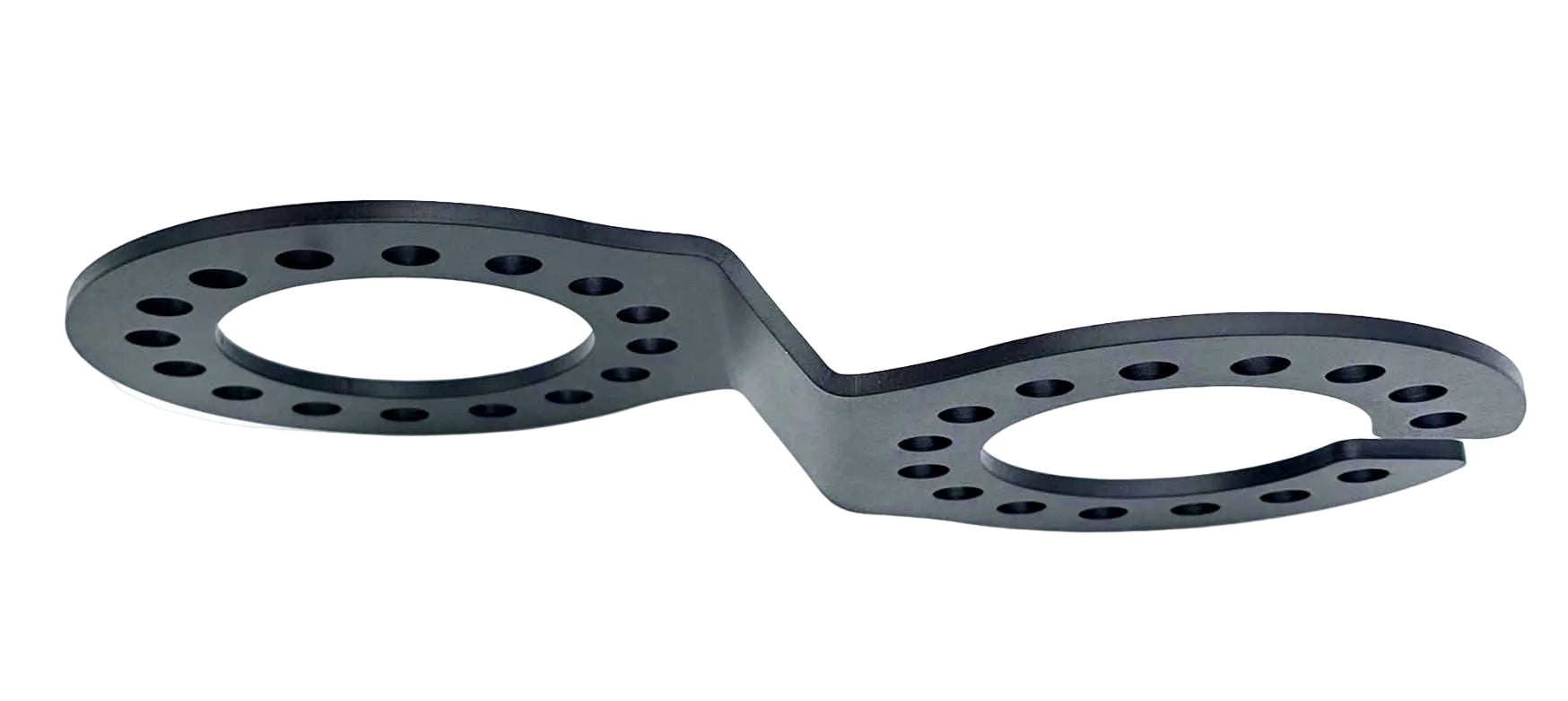 Doppelhalter für ABS-EBS Steckdosen gebogen
