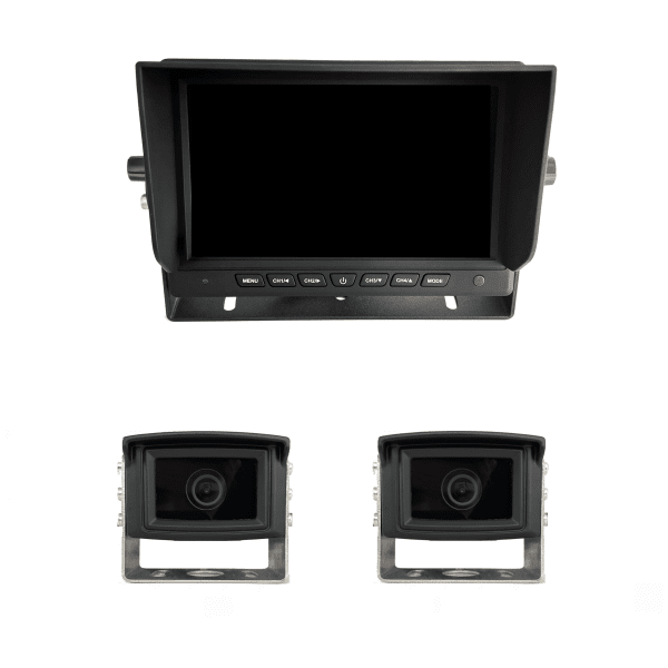 7" AHD Kamerasystem DUAL mit 2x HD Kamera - AGRACOM