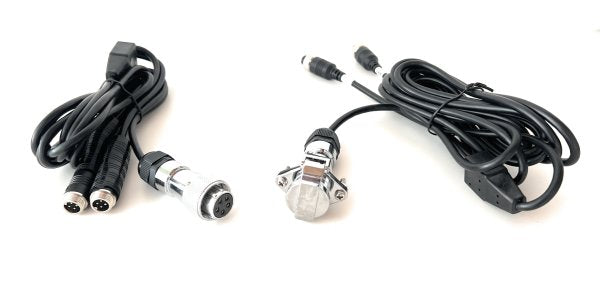 Apollo Kamera Steckdose und Stecker 2-Kanal, 3m Kabel - AGRACOM