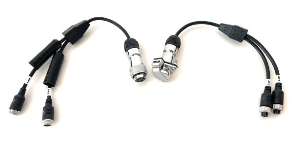 Apollo Kamera Steckdose und Stecker 2-Kanal, 0,3m Kabel - AGRACOM