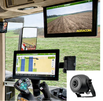 AGRACOM Fendt One Digital Kamera – Hauptbild mit Halterung, Frontansicht