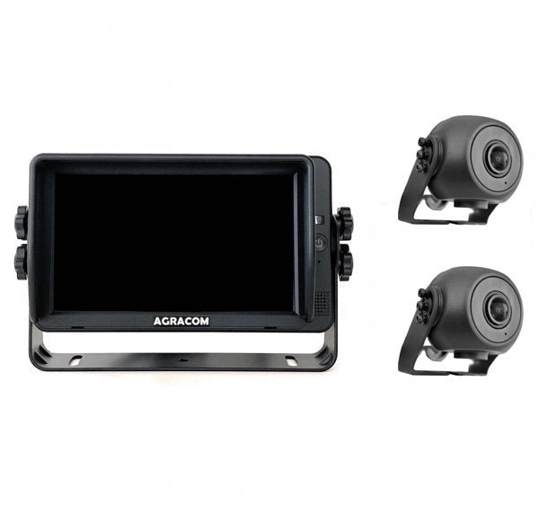 7" Profi HD Touch Kamerasystem 2x HD Kamera - AGRACOM