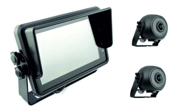 7" Profi KI Kamerasystem 2x HD Kamera