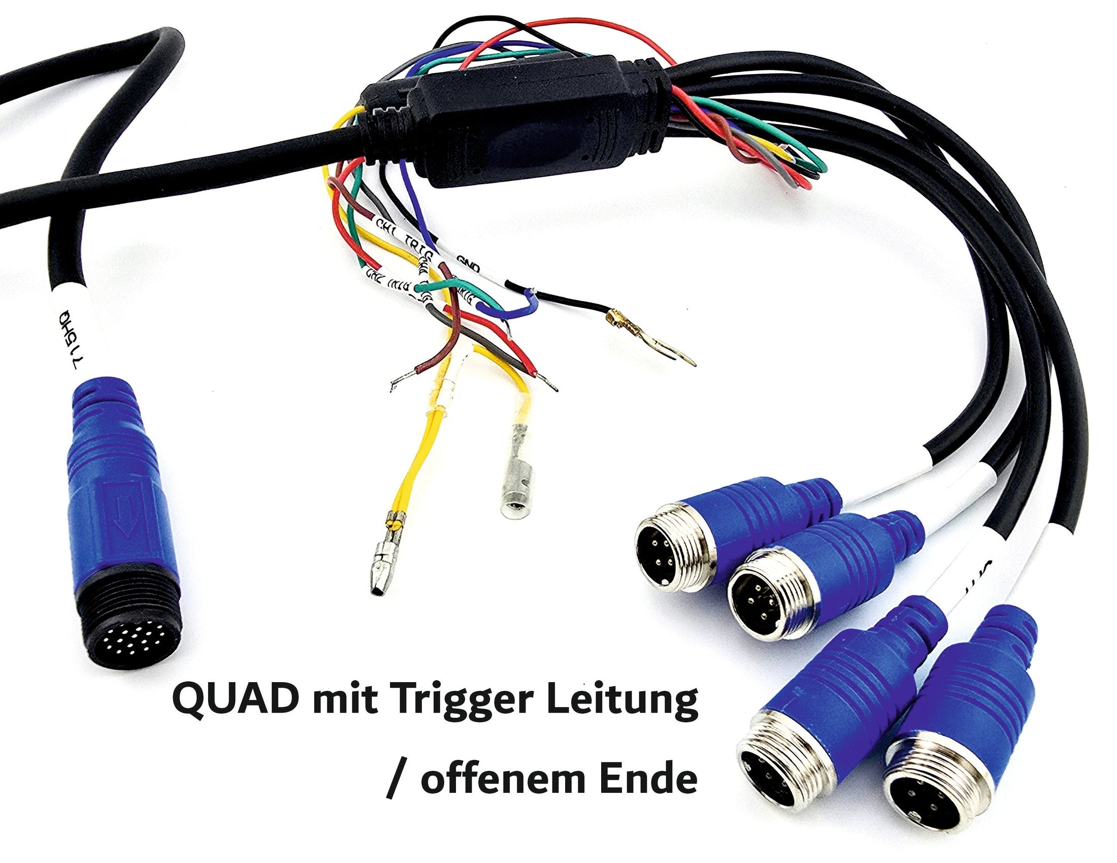 9" AHD Kamerasystem QUAD mit 1x HD Kamera