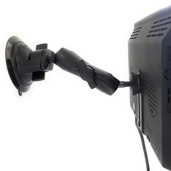 RAM Saugnapf + Kugel Halter AGRACOM für Monitor, 1" Kugel, Kugelgröße B, 11mm Schlitten, Doppelkugel - AGRACOM