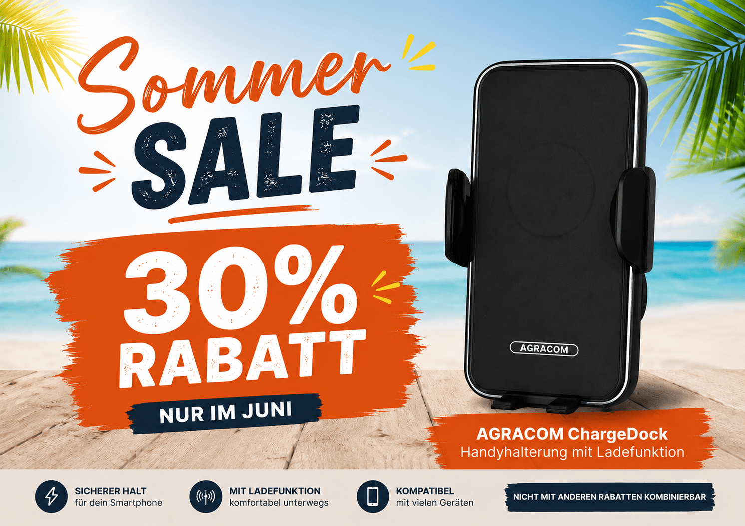 AGRACOM ChargeDock Ladestation