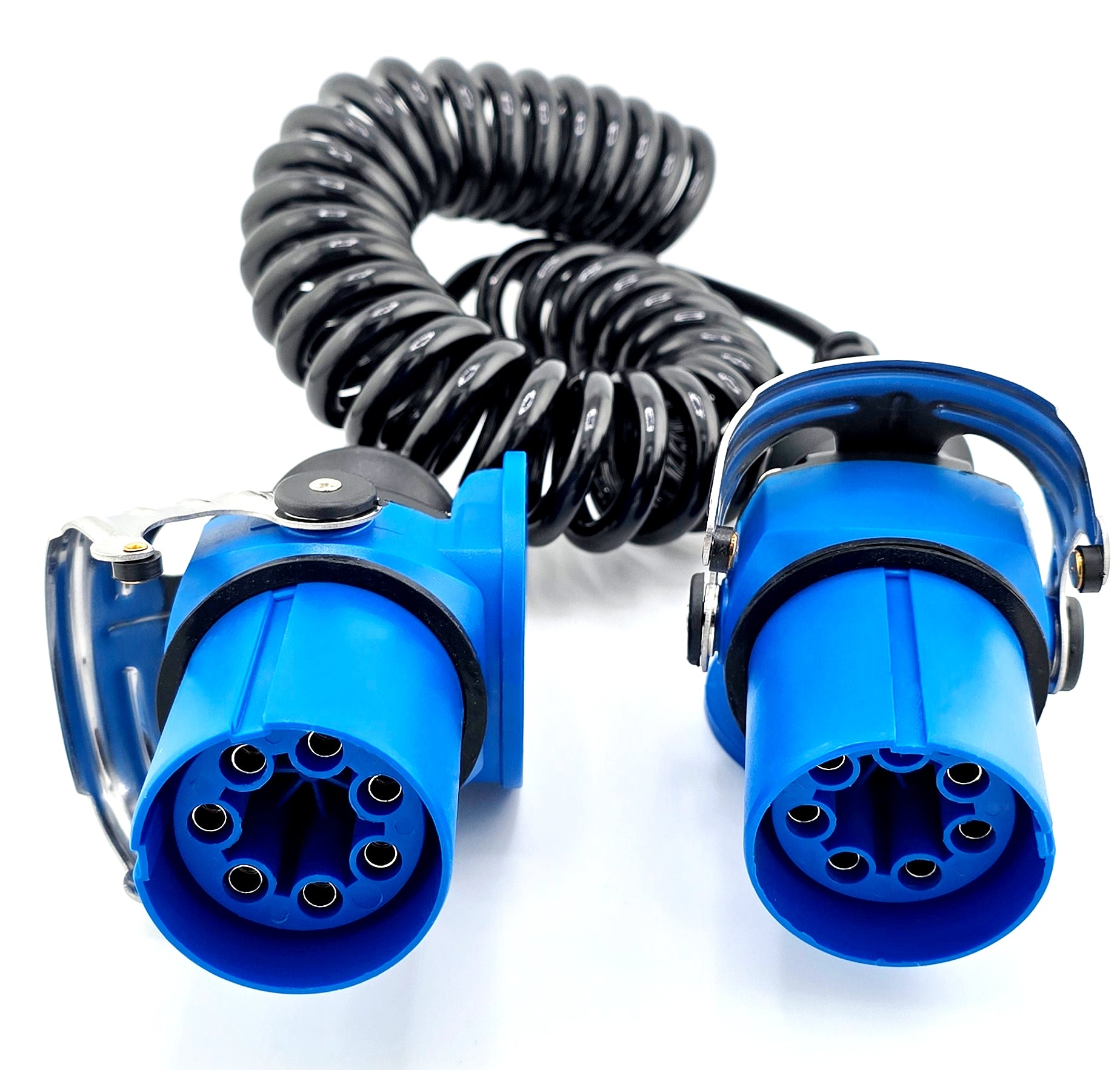 AgraConnect Blue - Spiralkabel und 2x Kamera Steckdose 1-Kanal