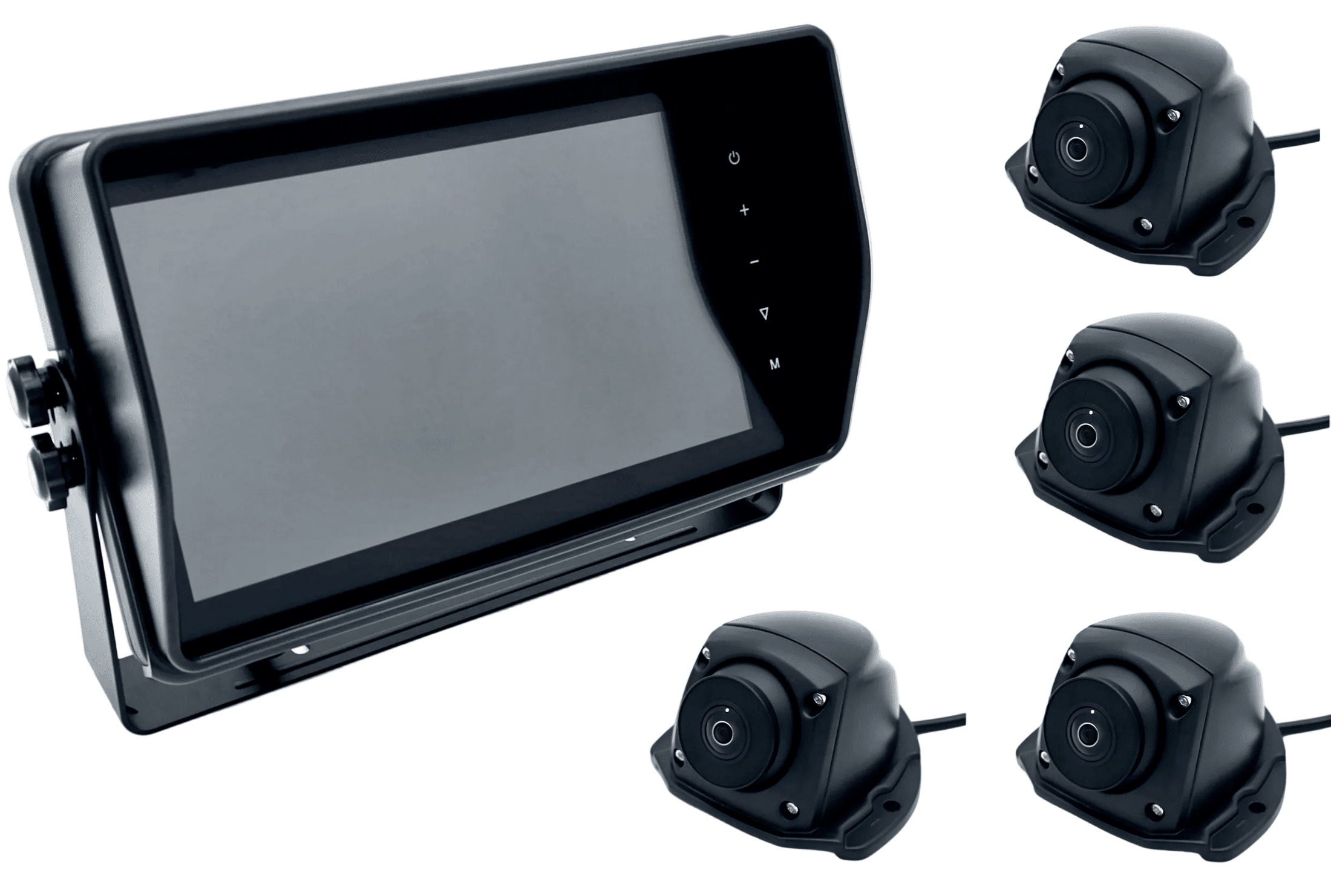 10" 360 Grad System mit 4 Kameras